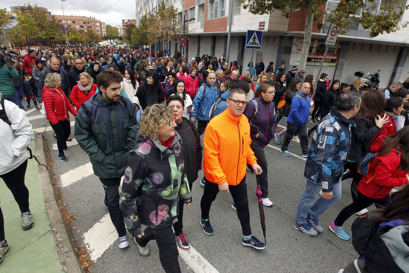 Más allá de la práctica deportiva, el objetivo de la prueba son las donaciones que cada «marchoso» realiza