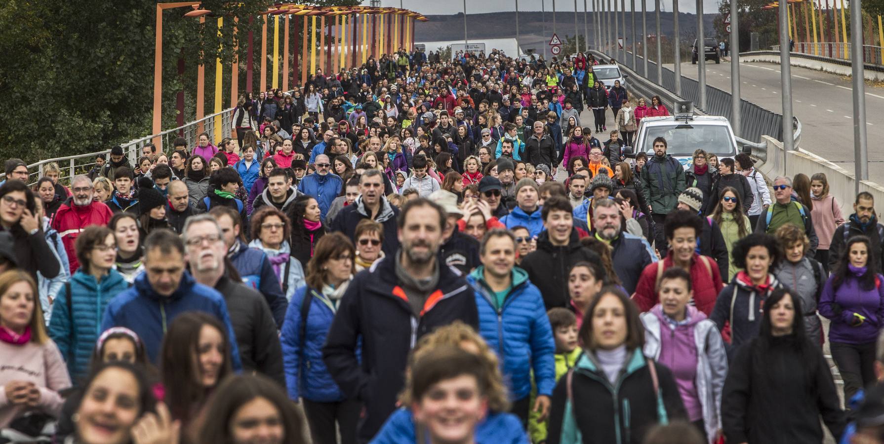 Más allá de la práctica deportiva, el objetivo de la prueba son las donaciones que cada «marchoso» realiza