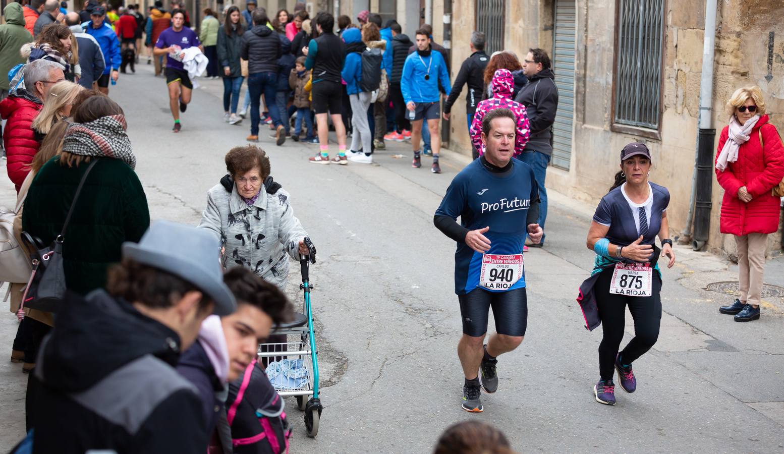 Los corredores desafiaron al frío para disfrutar de la prueba