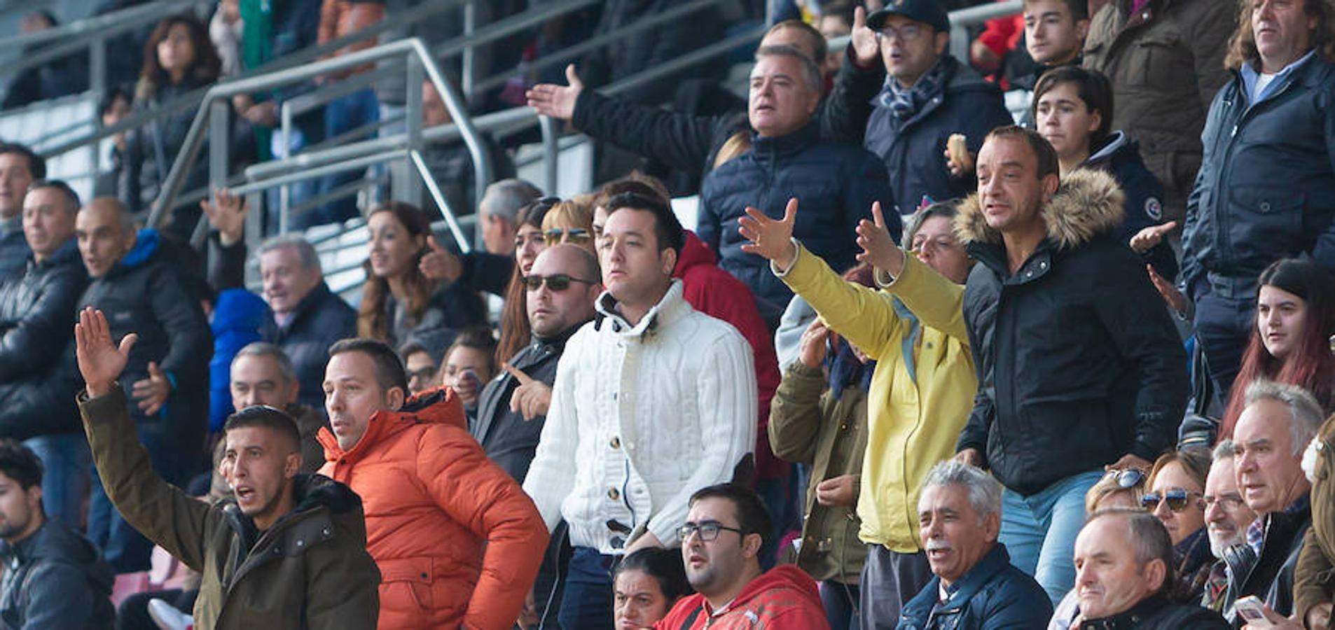 El EDF recupera la sonrisa después de ganar al Huelva en Las Gaunas por 2-0 y encadenar su segudo triunfo de año. Toca disfrutar.