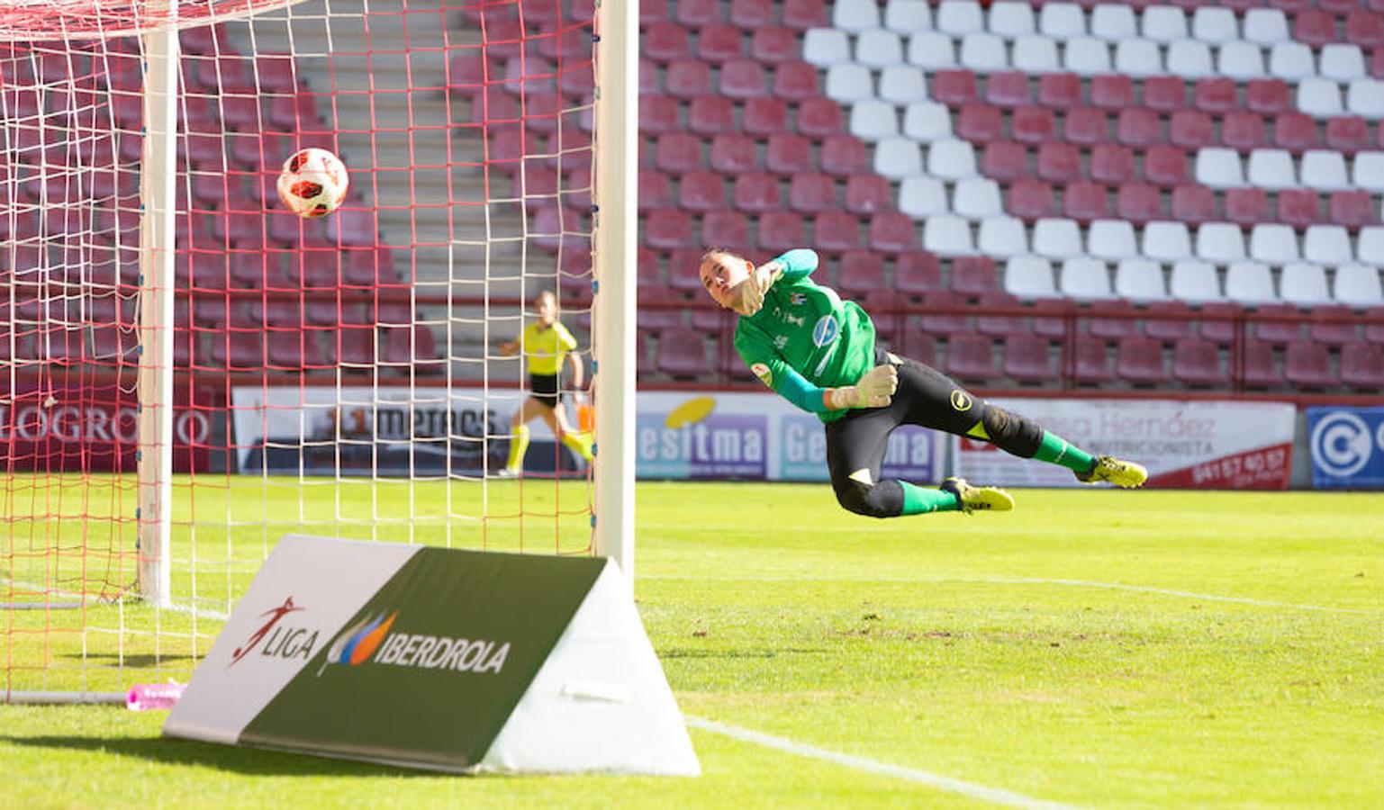 El EDF recupera la sonrisa después de ganar al Huelva en Las Gaunas por 2-0 y encadenar su segudo triunfo de año. Toca disfrutar.