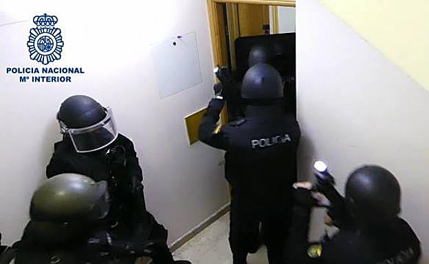 Momento de la operación.