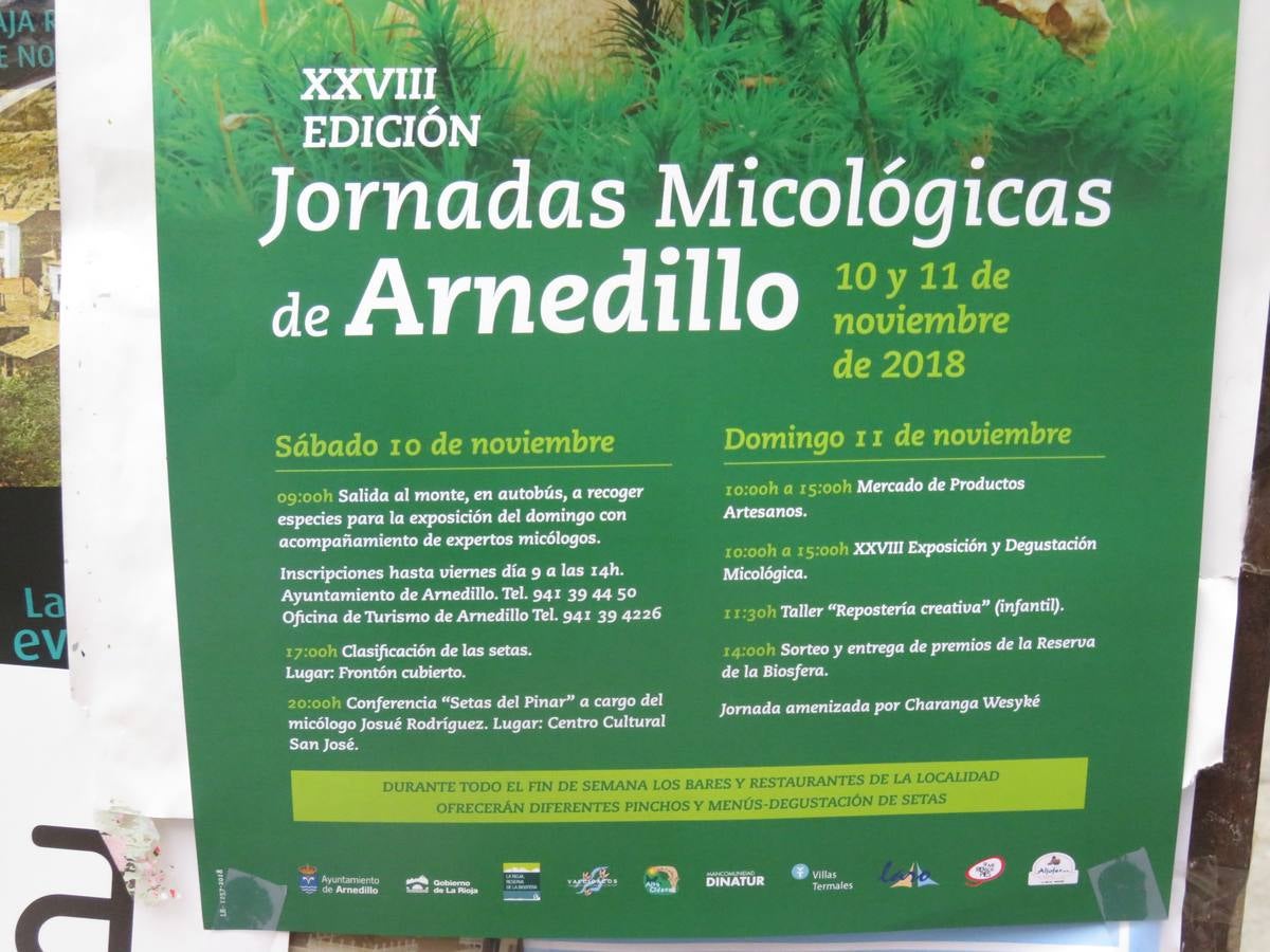 Fotos: XXVIII Jornadas Micologicas de Arnedillo