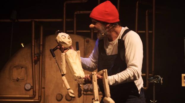 La Tartana da cuerda a
Gepetto en 'Soñando a Pinocho'