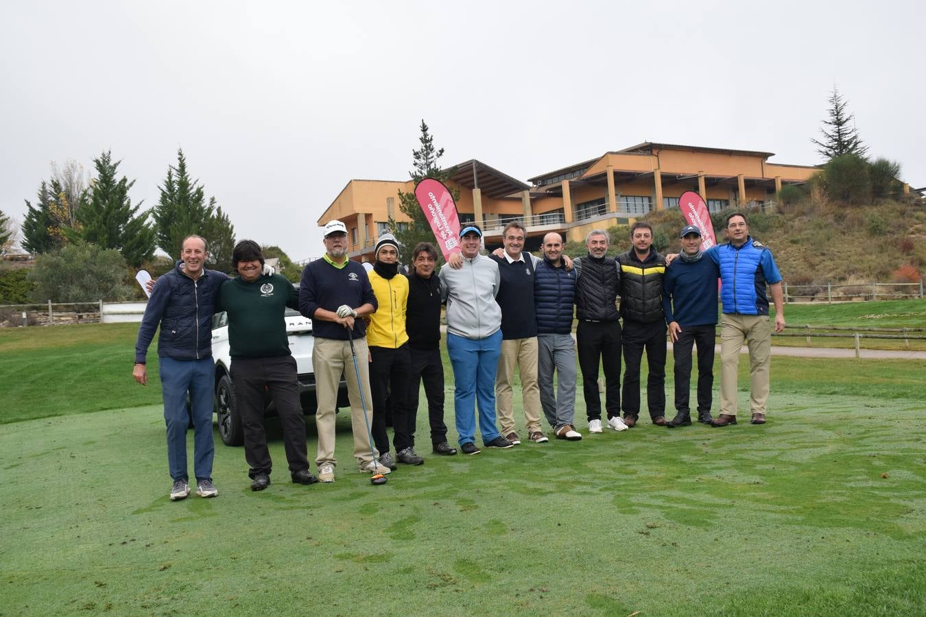 Imágenes de la final de la Liga de Golf y Vino de lomejordelvinoderioja.com.