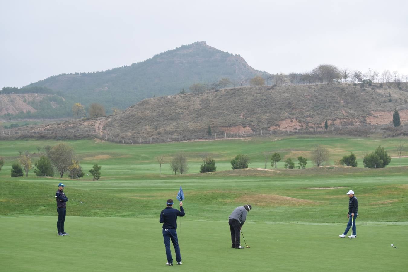 Imágenes de la final de la Liga de Golf y Vino de lomejordelvinoderioja.com.