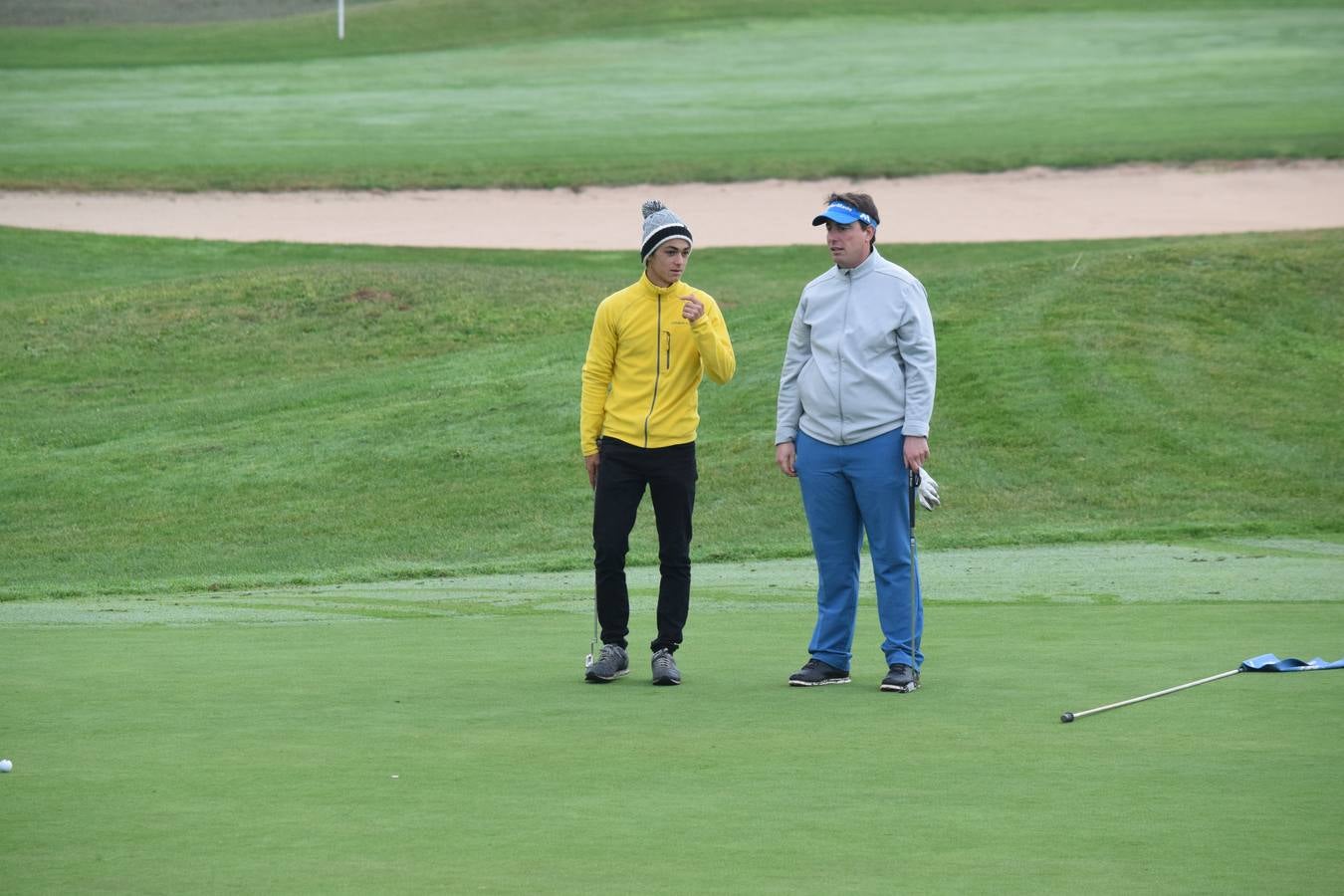 Imágenes de la final de la Liga de Golf y Vino de lomejordelvinoderioja.com.