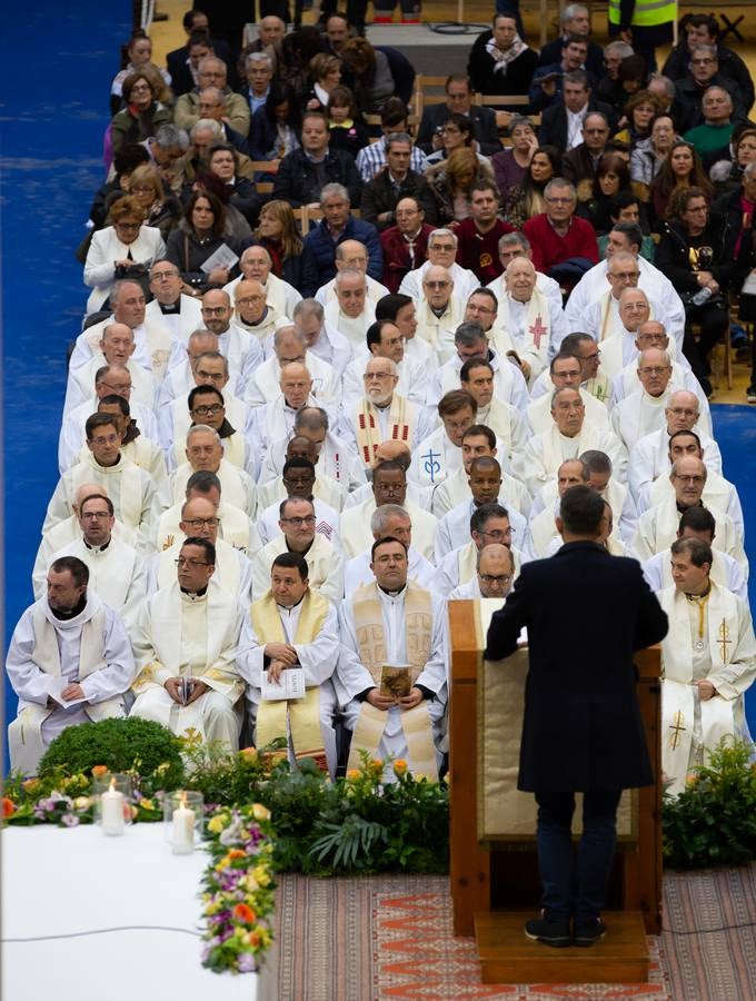 Fervor y fe en la misa de E untes.