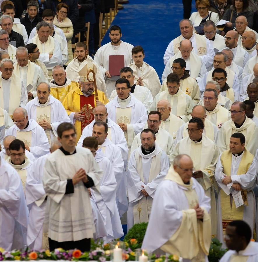 Fervor y fe en la misa de E untes.