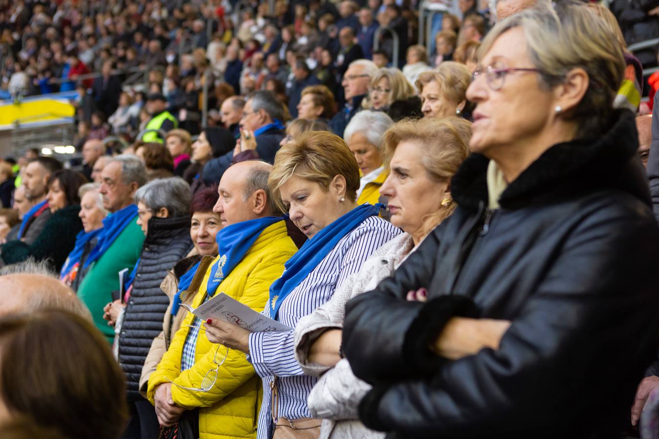 Fervor y fe en la misa de E untes.