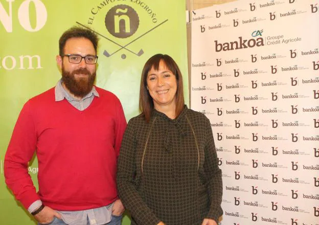 David Beisti y Marta Fernández. :