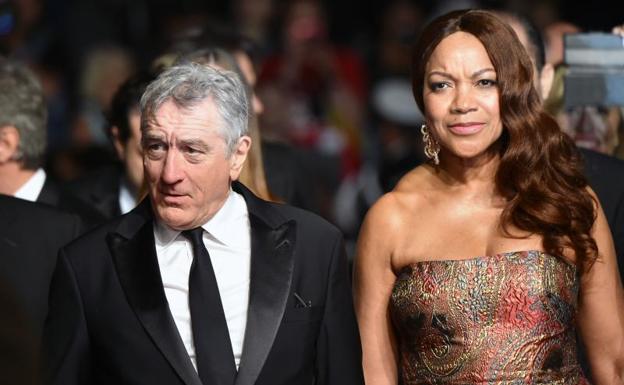 El actor Robert de Niro y su esposa Grace Hightower.