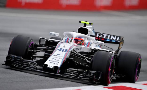 Robert Kubica, al volante del Williams. 