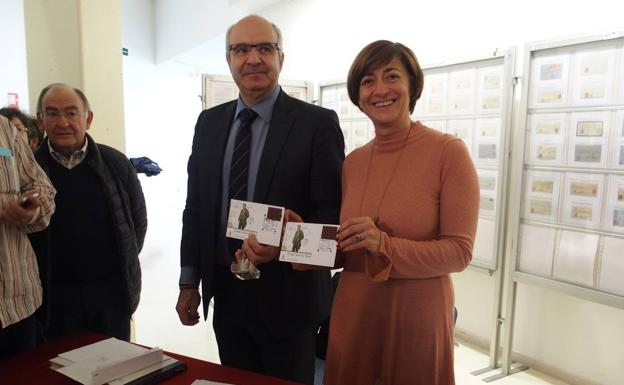 Correos conmemora la figura del logroñés Cosme García con un sello