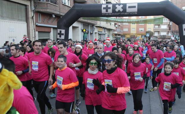 San Silvestre en Lardero, el día de Nochevieja. 