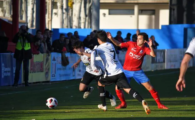 Los goles del Calahorra-Real Unión: empate a testarazos