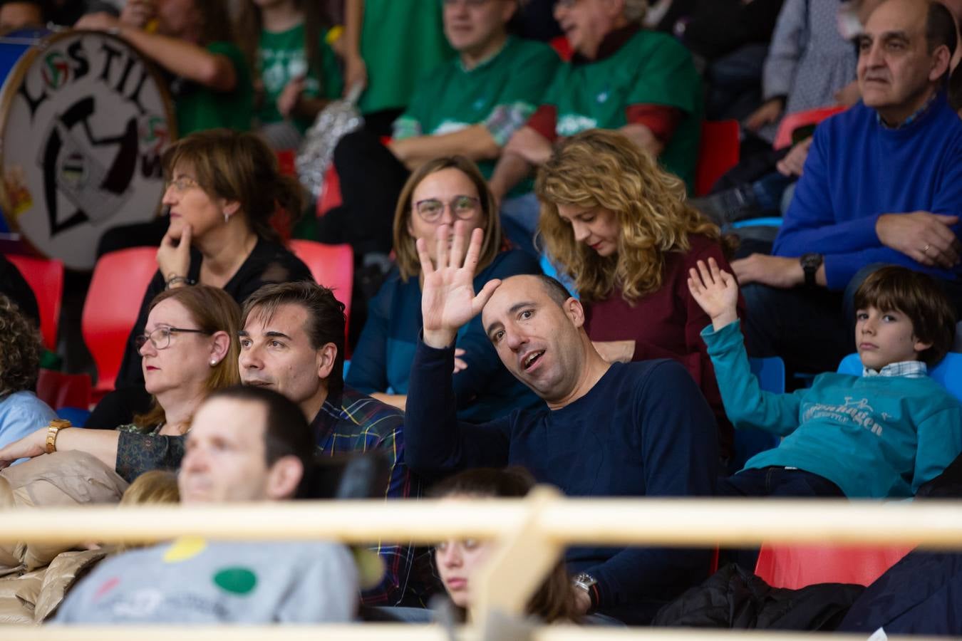 Las logroñesas vencen al OSACC Haro Rioja Voley con un 3-0 liderado por la capitana Dani y que les afianza en el liderato de la Liga Iberdrola