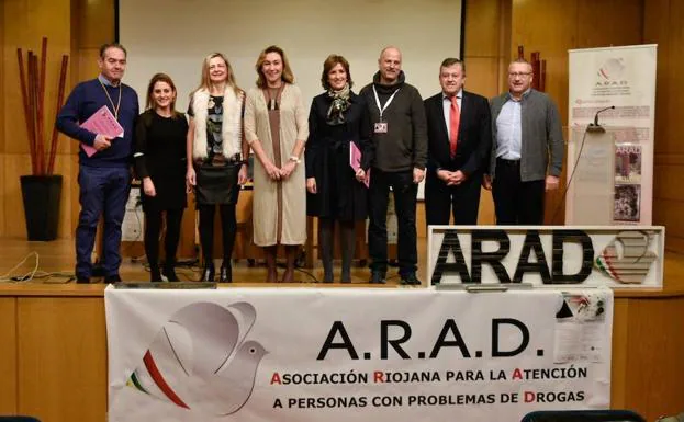 Jornada de debate organizada por la Asociación Riojana para la Atención a Personas con Problemas de Drogas (ARAD). 