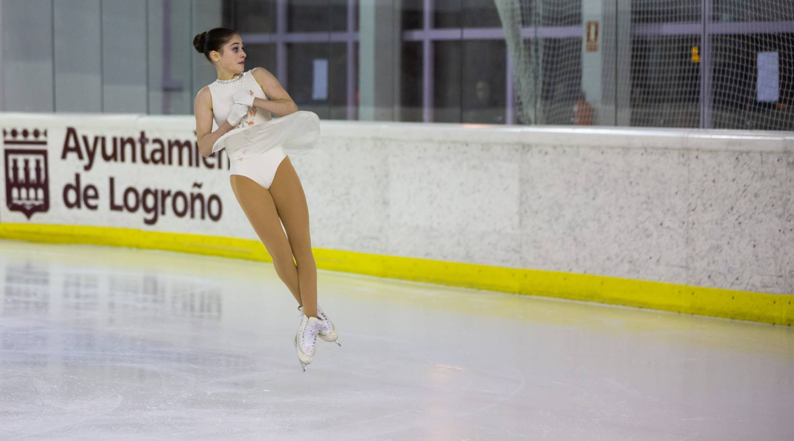 Lobete acogió ayer la primera jornada del Nacional de Patinaje Artísitico y Sincronizado.