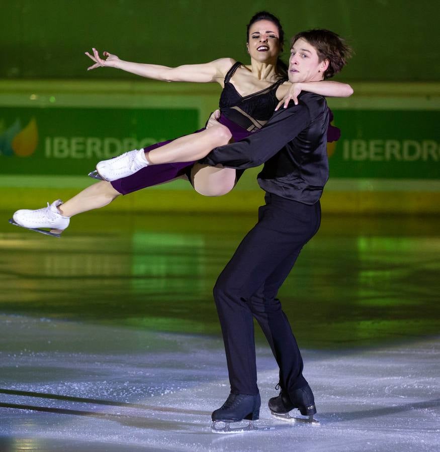 El patinador madrileño llenó Lobete para su exhibición de despedida.