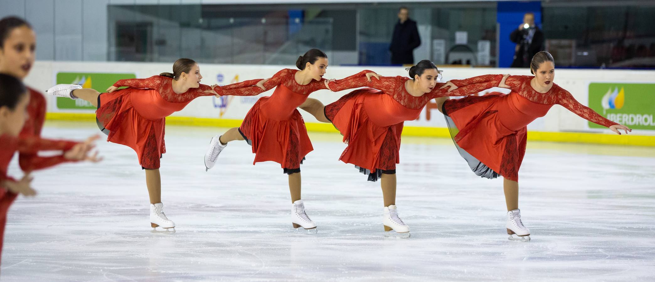 El patinador madrileño llenó Lobete para su exhibición de despedida.