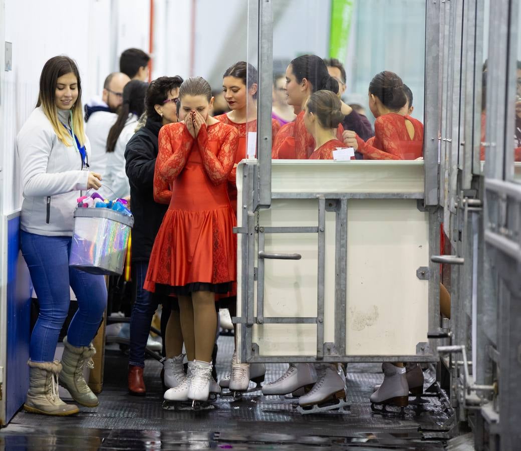 El patinador madrileño llenó Lobete para su exhibición de despedida.