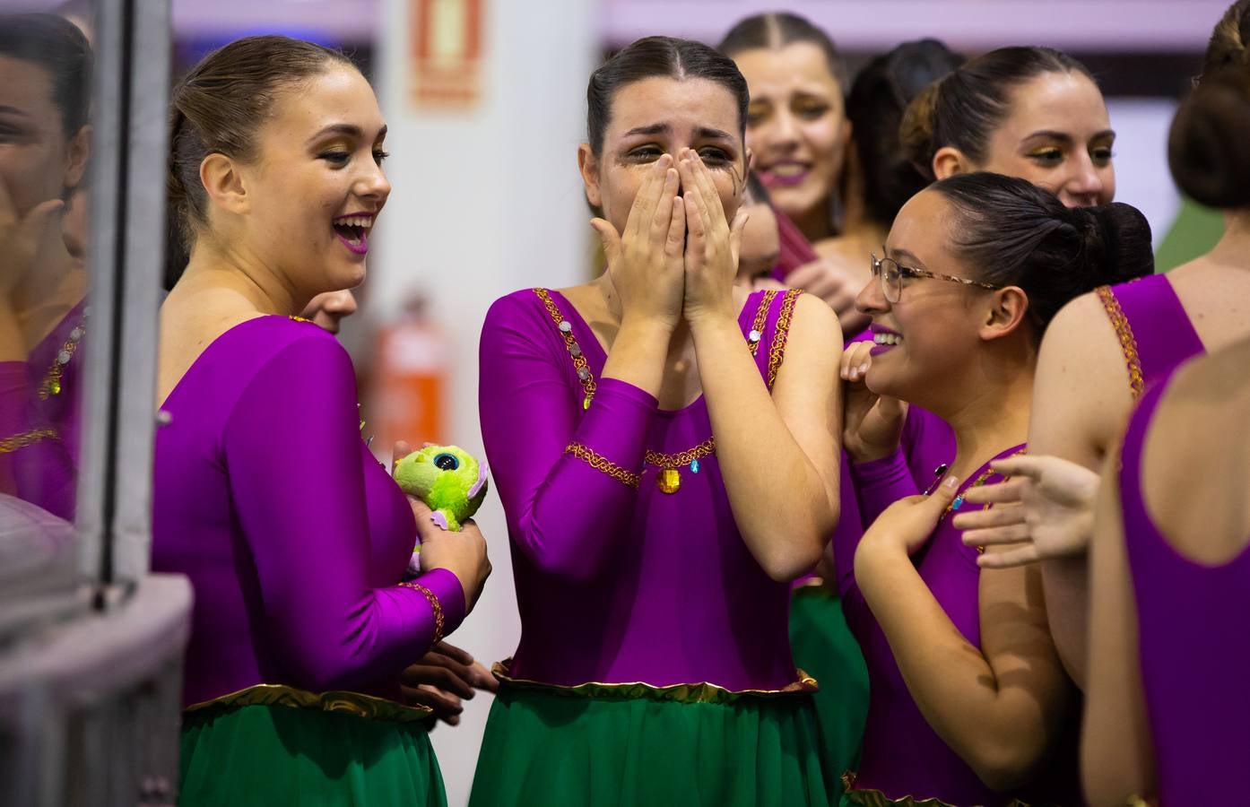 El patinador madrileño llenó Lobete para su exhibición de despedida.