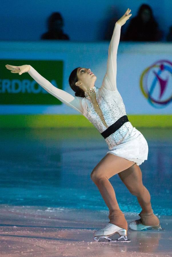 El patinador madrileño llenó Lobete para su exhibición de despedida.