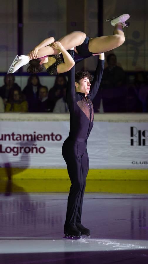 El patinador madrileño llenó Lobete para su exhibición de despedida.