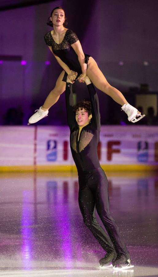 El patinador madrileño llenó Lobete para su exhibición de despedida.