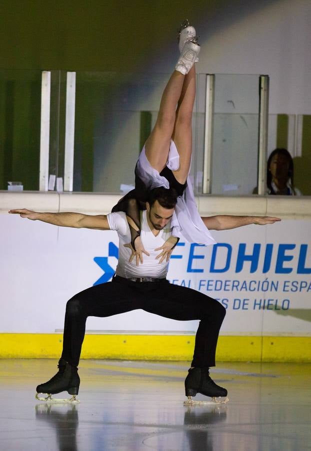 El patinador madrileño llenó Lobete para su exhibición de despedida.