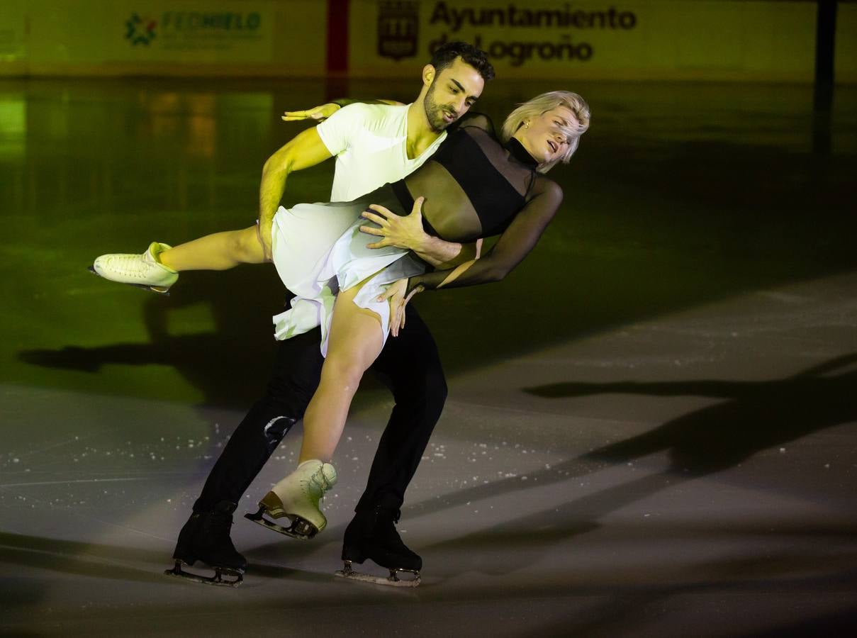 El patinador madrileño llenó Lobete para su exhibición de despedida.