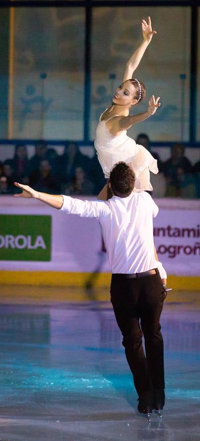El patinador madrileño llenó Lobete para su exhibición de despedida.