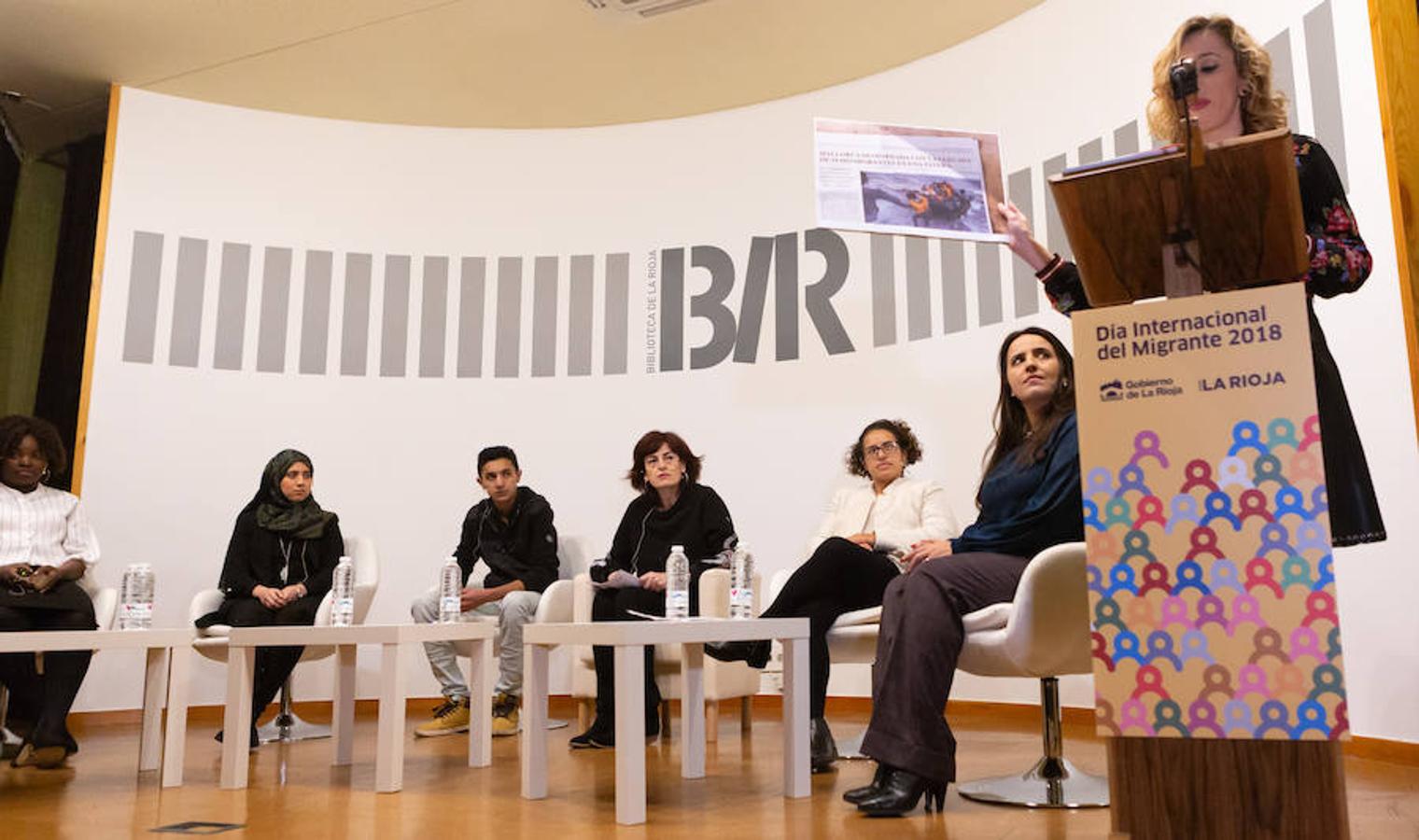 La Biblioteca de La Rioja acogió una jornada de sensibilización con motivo del Día Internacional del Migrante