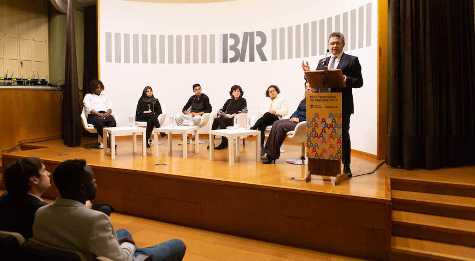 La Biblioteca de La Rioja acogió una jornada de sensibilización con motivo del Día Internacional del Migrante