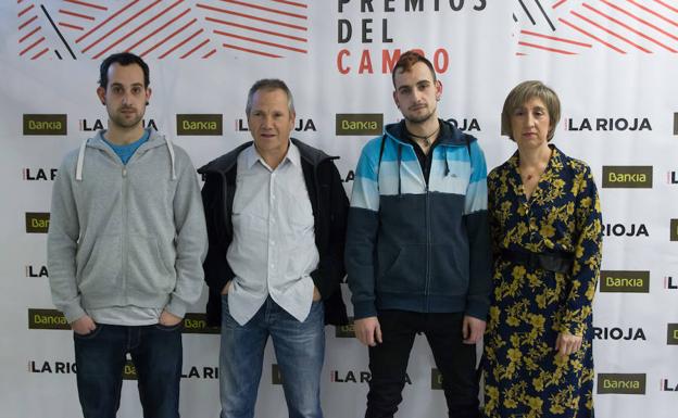 Sergio Balmaseda, Rafael Balmaseda, Héctor Balmaseda y Mari Carmen Carrillo.