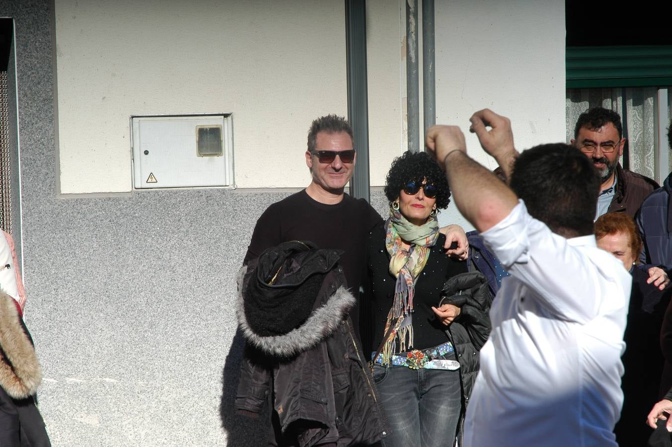 Baile a cargo del mayordomo de los Hermanos del Niños, Gonzalo Pérez Jiménez.