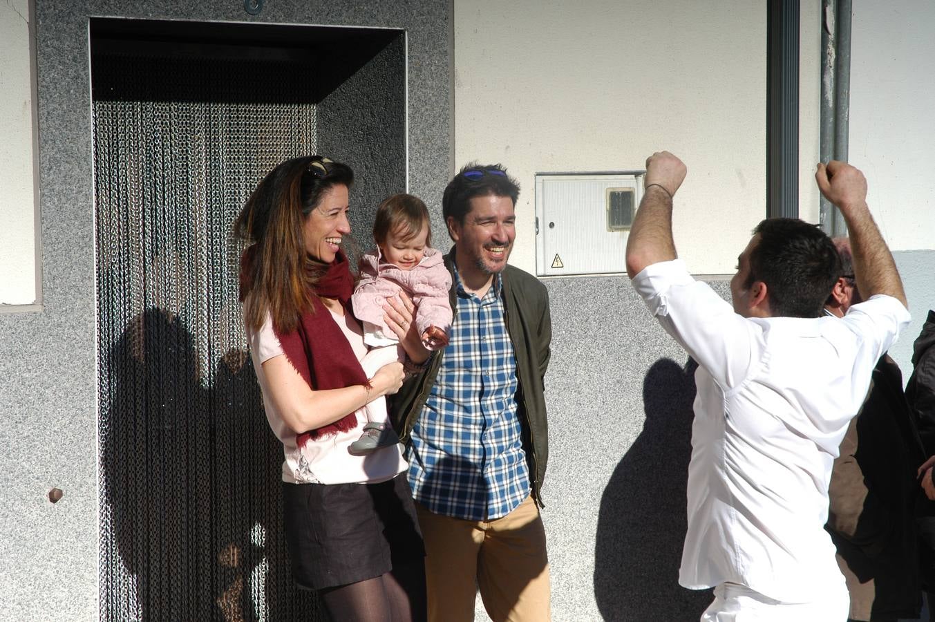 Baile a cargo del mayordomo de los Hermanos del Niños, Gonzalo Pérez Jiménez.