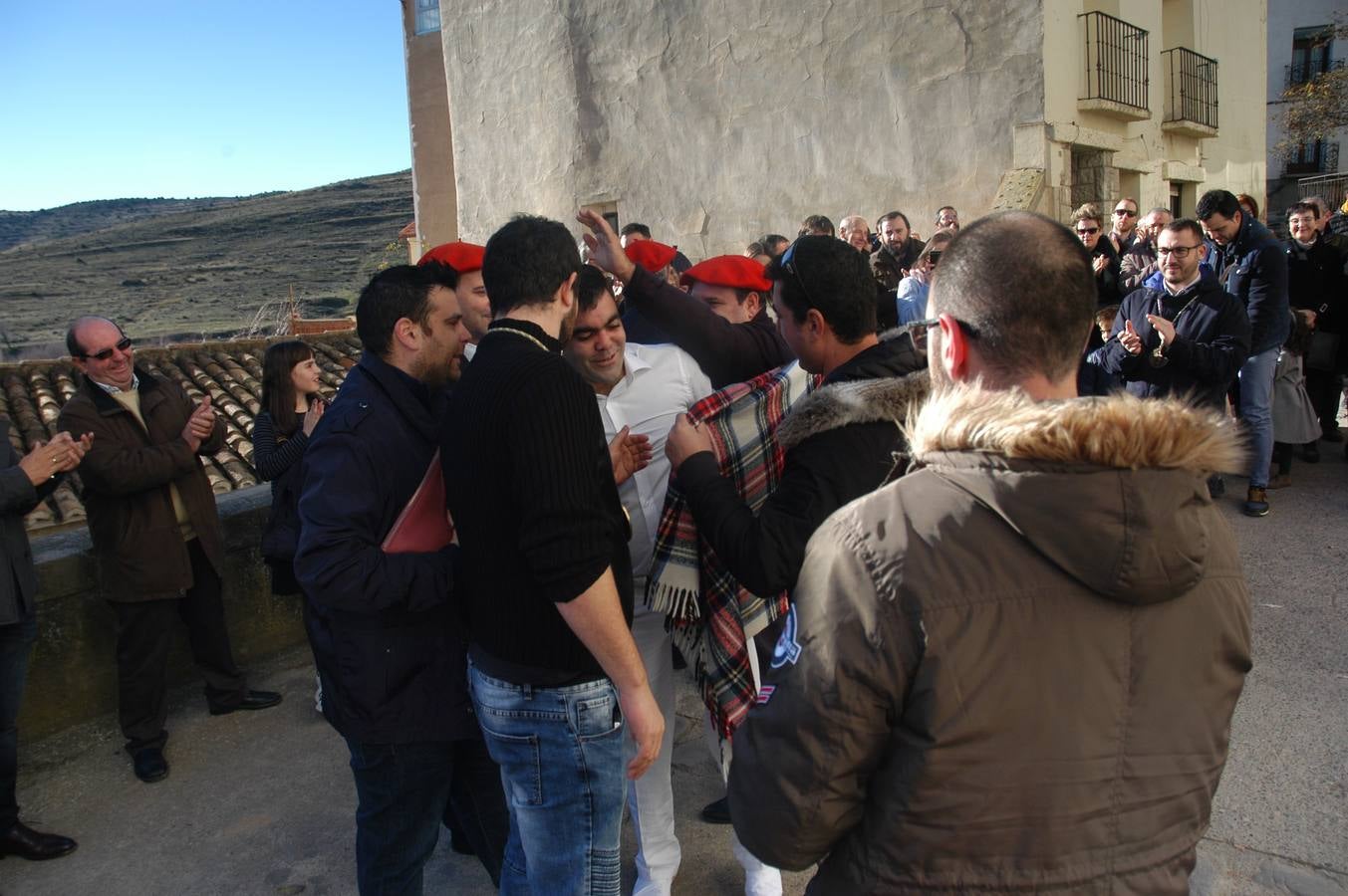 Baile a cargo del mayordomo de los Hermanos del Niños, Gonzalo Pérez Jiménez.