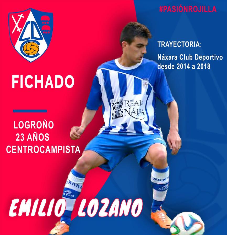 El Calahorra hace oficial el fichaje de Emilio Lozano