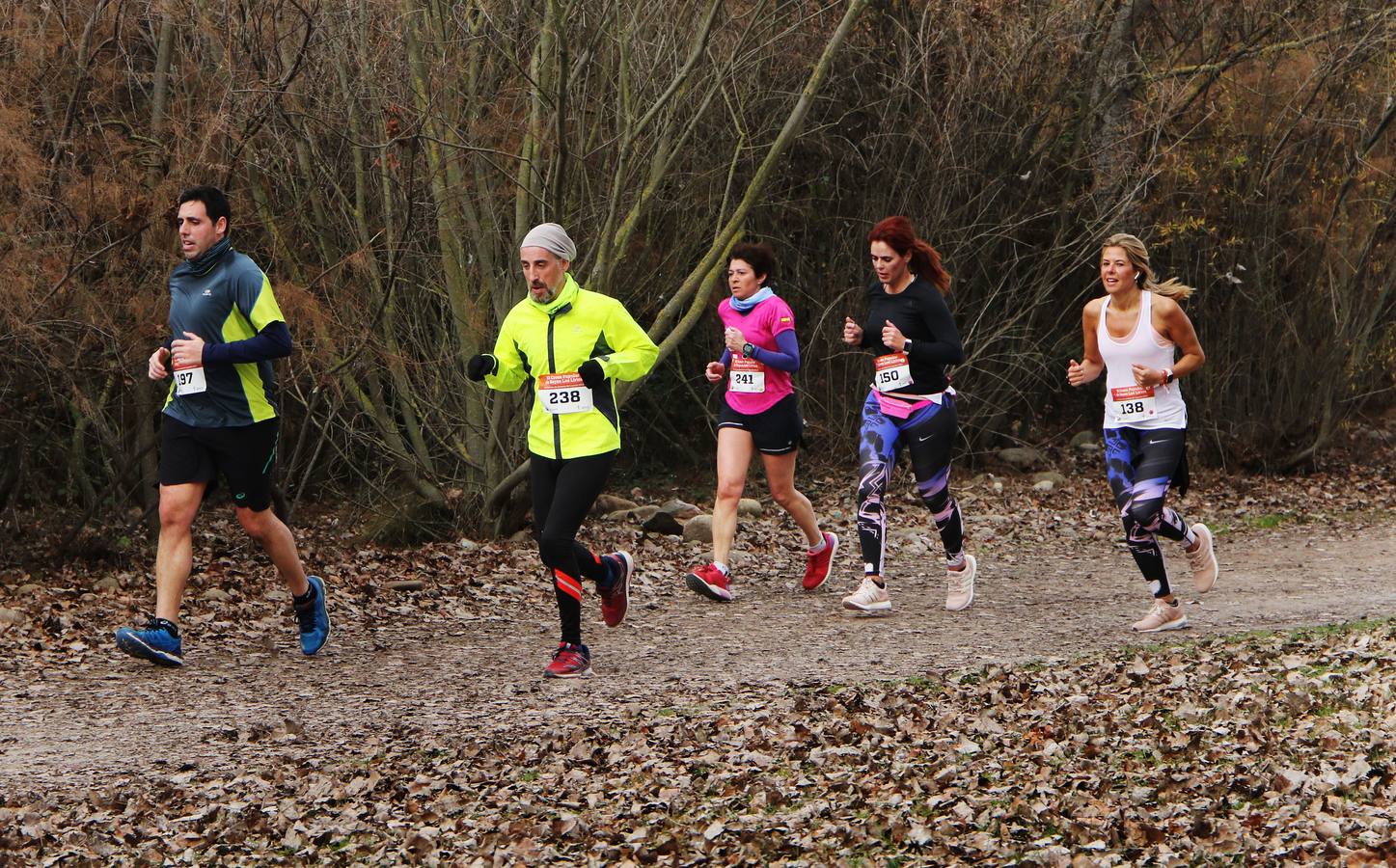 326 inscritos en la primera prueba del VI Circuito de Logroño, con victorias de Nacho García Ramón y Sandra Martínez.