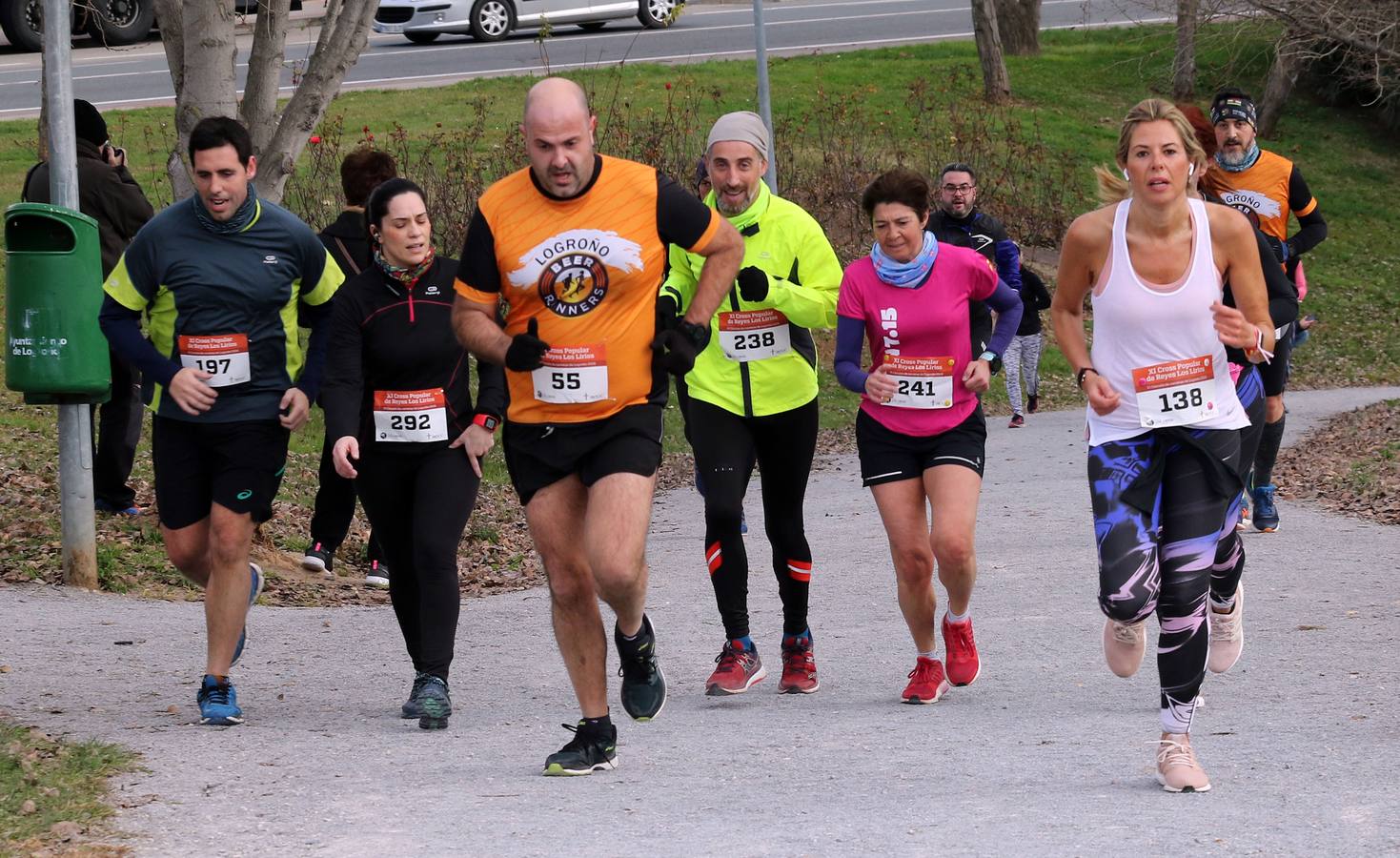 326 inscritos en la primera prueba del VI Circuito de Logroño, con victorias de Nacho García Ramón y Sandra Martínez.