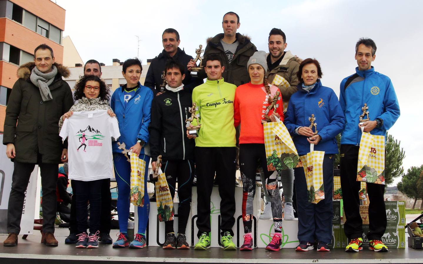 326 inscritos en la primera prueba del VI Circuito de Logroño, con victorias de Nacho García Ramón y Sandra Martínez.