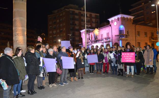 Calahorra también ha celebrado una protesta