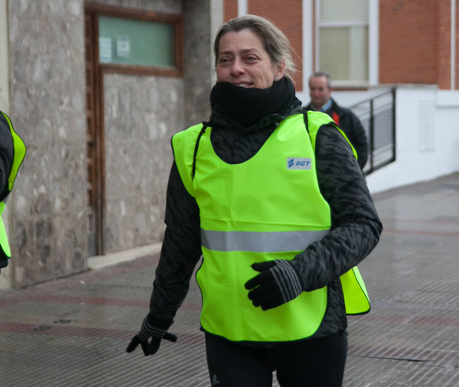 A pesar del tiempo desapacible, los ciudadanos se unieron a la iniciativa en Logroño