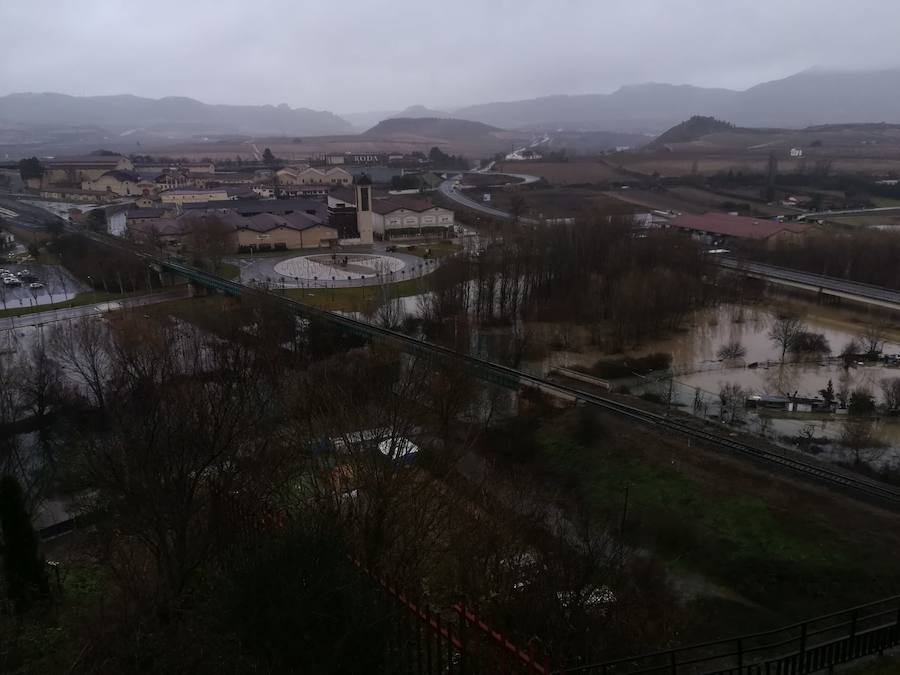 Fotos: Las lluvias provocan que los campos se aneguen en Haro