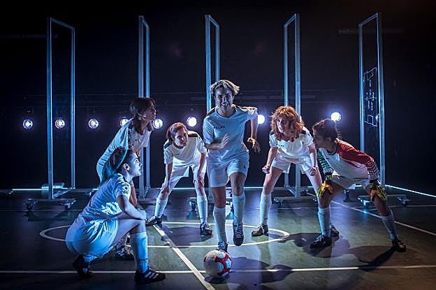 Escena de la obra 'Playoff'. 