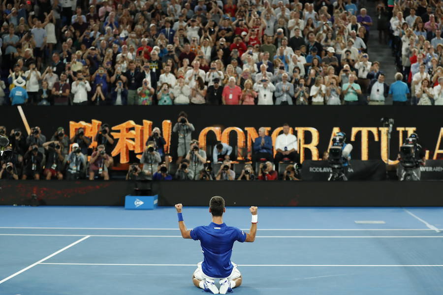 Novak Djokovic y Rafa Nadal disputan la fina del Abierto de Australia, el primer Grand Slam de la temporada.