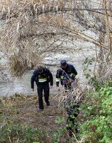 Imagen secundaria 2 - Fallece un hombre de 90 años tras caer al Ebro