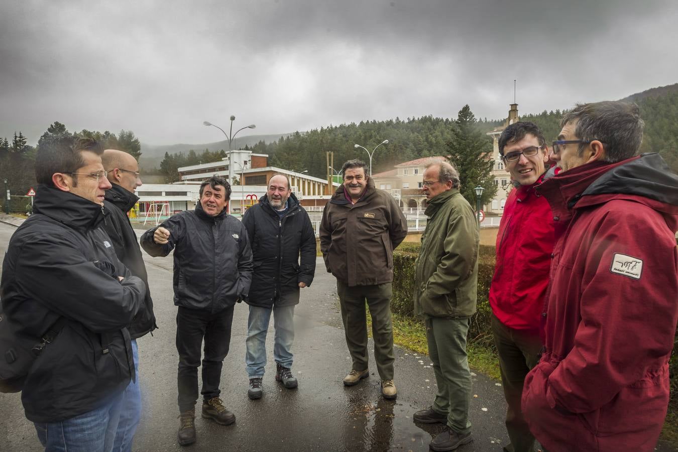 El director de Parques Nacionales visitó ayer la finca de cara a promocionar y proyectar este paraje camerano singular